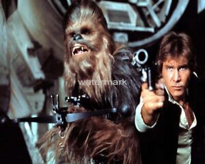 8x10 Harrison Ford PHOTO photograph picture print chewbacca star wars a new hope