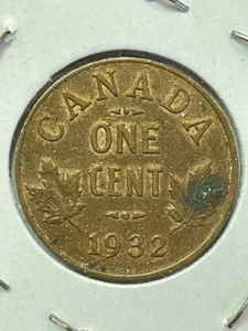 Centavo canadiense 1932 - Imagen 1 de 3