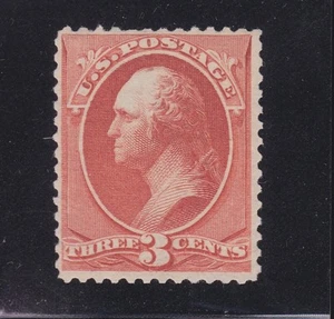 US 214 3c Washington Mint F-VF OG NH SCV $180 - Picture 1 of 2
