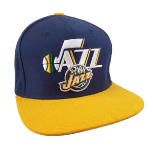 Utah Jazz Snapback Hat Cap Adidas NBA Basketball Wool Blend Embroidered Logos - Picture 1 of 11