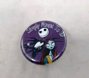 Nightmare Before Christmas Simply Meant To Be Pin - Picture 1 of 4