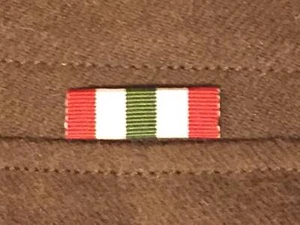 WWII British Ribbon Bar, Italian Star - Picture 1 of 2