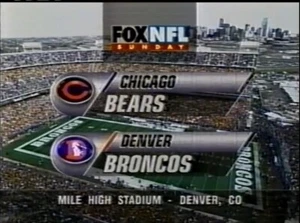 Denver Broncos vs Chicago Bears 1996 DVD Classic Goal Line Stand - Imagen 1 de 3