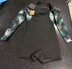 Patagonia Women's R1 Lite Yulex L/S Spring Suit Wetsuit Size 6 Bayou Palmetto 