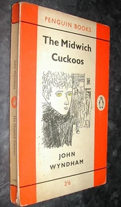 JOHN WYNDHAM The Midwich Cuckoos TELEPATHY Science Fiction ALIEN Vintage Penguin - Picture 1 of 1