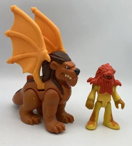 Juego de figuras Fisher-Price Imaginext Caballero León alas acción aleteando con caballero - Imagen 1 de 5