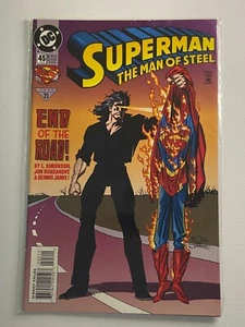 Direct Edition of Superman The Man of Steel #45 by DC Comics - Picture 1 of 2