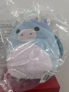 Squishmallow Clayton The Blue Cow 8" Plush Boxlunch Exclusive NWT IN HAND - Picture 1 of 2