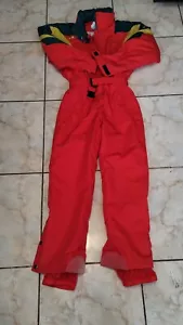 Fila Ski Team Italia Ski Suit | Vintage Retro Winter Sportswear Snowsuit Red 12 - Picture 1 of 23
