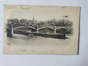 CPA 93 SAINT-OUEN - Le Pont - Imagen 1 de 2