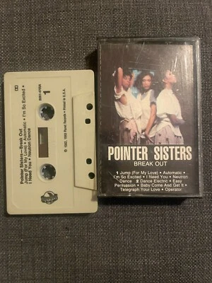 Pointer Sisters- Break Out- 1983 Cassette Tape Planet Records USA Pop Dance - Image 1 of 3