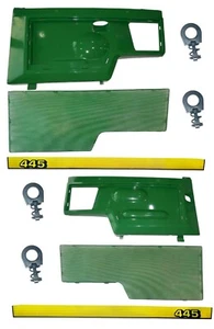 LH/RH Side Panel/Screen/Sticker/Clip AM128982 AM128983Fits John Deere 445 UP S/N - Picture 1 of 11