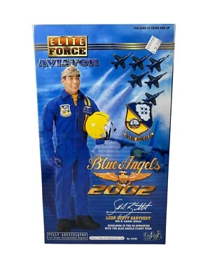 RARE Elite Force Aviator Navy Blue Angels Lcdr Scott Kartvedt 12” Figure 1/6 NEW - Image 1 of 3