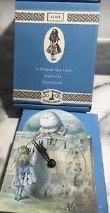 ROGER LASCELLES London WALL CLOCK Quartz Movement ORIGINAL ALICE Lewis Carrol - Picture 1 of 12