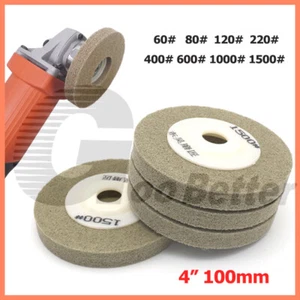 4" 100mm Nylon Resin Buffing Abrasive Wheel Polishing Disc Pad for Angle Grinder - Picture 1 of 10