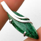 Natural Green Aventurine 925 Sterling Silver Pendant Jewelry P-1165