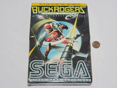 NEW (Read) Buck Rogers Planet of Zoom Atari 400 800 1200XL Game SEALED Cartridge - Image 1 of 4