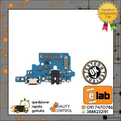 CONNETTORE DI RICARICA + MICROFONO SAMSUNG GALAXY NOTE 10 LITE N770F FLEX FLAT - Immagine 1 di 3
