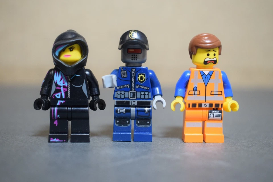 Lego Mini Figura Genuina de Lego La Película Sets Select Character Foto 1 de 1