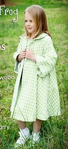 $546 NEW HELENA COAT and DRESS houndstooth green white SPRING Easter Girls 6 - Picture 1 of 23