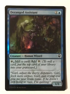*foil DERANGED ASSISTANT Commander Legends MTG Magic the Gathering - Picture 1 of 1