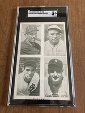 Sgc 3 1937 exhibits four on one Appling Kennedy Bonura Dykes Chicago 4/1