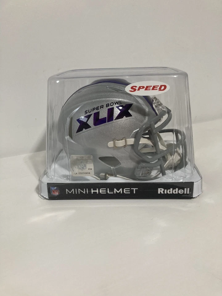 NFL Riddell Super Bowl XLIX Arizona 2015 Mini Helmet