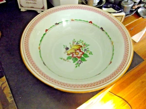 Adams China Calyx Ware, Carolynn 10" Salad Serving Bowl Minor Damage, see pics - Picture 1 of 7