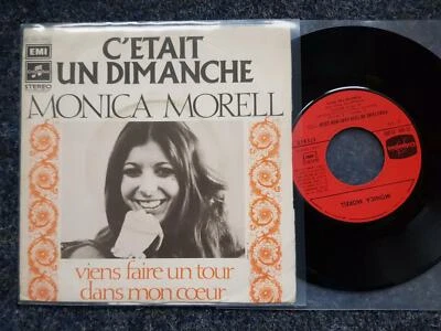 7" Single Vinyl Monica Morell - C'etait un dimanche SUNG IN FRENCH - Image 1 of 4