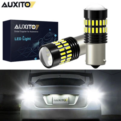 1156 7506 LED 6000K Retroceso Freno Trasero Parada Estacionamiento Bombilla CANBUS EAG Foto 1 de 4