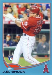 (78) 2013 Topps Update J.B. SHUCK Walmart Blue Rookie Angels #US155 LOT - Picture 1 of 1