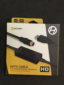 Câble HYPERKIN HDTV Pour SEGA SATURN D'Occasion Avec Boîte Originale - Bild 1 von 8