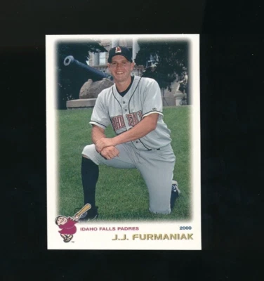 2000 Grandstand Idaho Falls Padres J.J. Furmaniak rare bxcp54 - Image 1 of 2