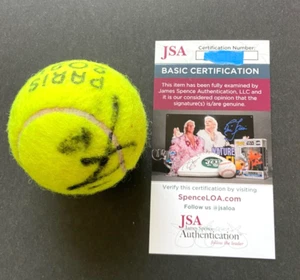 RAFAEL NADAL Signed 2024 Paris Olympic Used Dunlop Tennis Ball ROLAND GARROS JSA - Picture 1 of 4