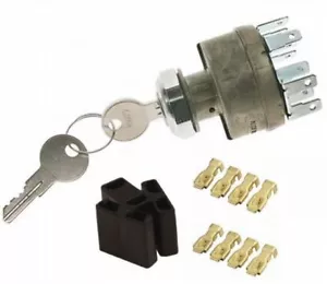 Interruptor de encendido un bisel de acero inoxidable con llave de 4 posiciones de alta resistencia Hot Rod rat personalizado - Imagen 1 de 2
