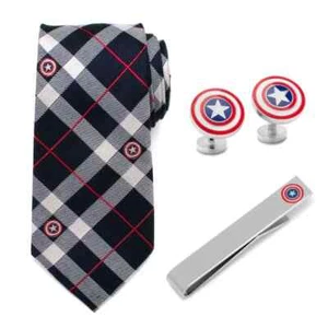 Marvel Captain America Favorites Necktie Gift Set - Picture 1 of 10