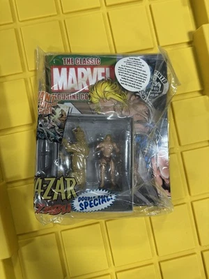 Colección de estatuillas clásicas de Marvel Ka-Zar y Zabu con revista y póster H64 Foto 1 de 2
