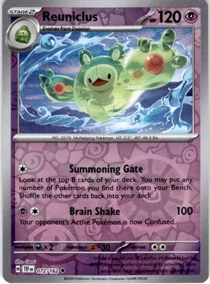 Reuniclus Uncommon SV05: Temporal Forces 072/162 NM - Image 1 of 2