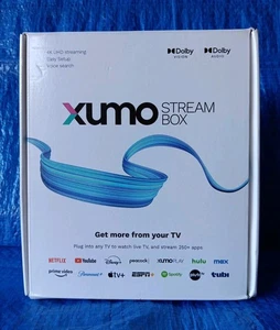 Xumo Stream Box 4K UHD Streaming Device Version 1.1 Model SCXI11BEI - Sealed Box - Picture 1 of 6