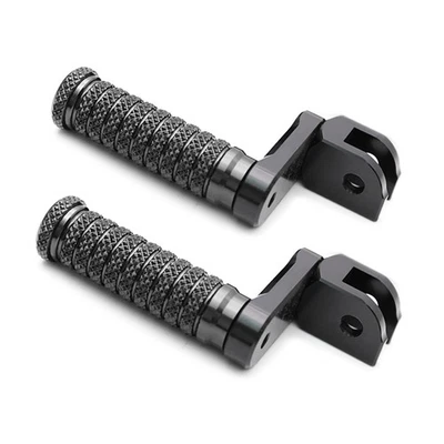 Black POLE 40mm Lowering Front Foot Pegs For Ducati 848 /R/EVO 08 09 10 - Image 1 of 4