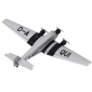 1:250 DieCast Modellino militare WW2 Junkers Ju 52/3m Aereo Trasporto Collezione - Foto 1 di 10