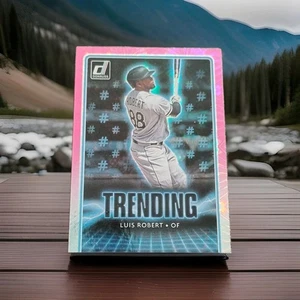2021 Panini Donruss - Trending Luis Robert #TR9 Pink Fireworks - Picture 1 of 2