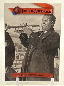2021 HA Historic Autographs Famous Americans Louis Armstrong #234 Red SP - Picture 1 of 6