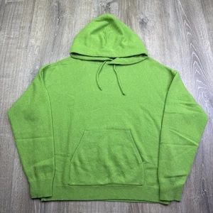 Sudadera con Capucha Outerknown Para Mujer Verde Manga Larga Cachemira Acanalada Talla L - Imagen 1 de 9