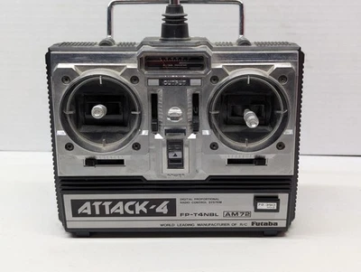 Futaba Attack 4 Am 72 Mhz For Parts Or Repair  - Bild 1 von 4