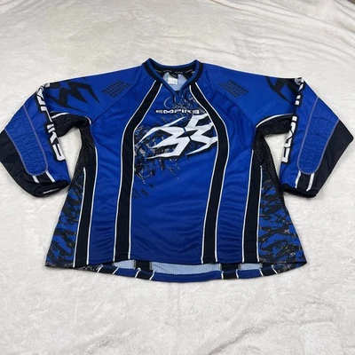 Camiseta Empire Paintball Para Hombre XL Azul Manga Larga L Negra Poliéster Acolchado Codo Foto 1 de 4