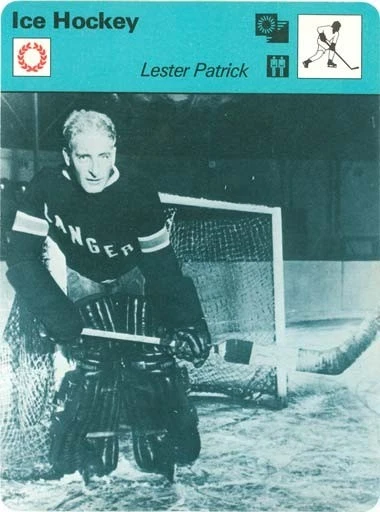 Tarjeta Sportscaster Lester Patrick 1979 #62-17 New York Rangers Foto 1 de 1
