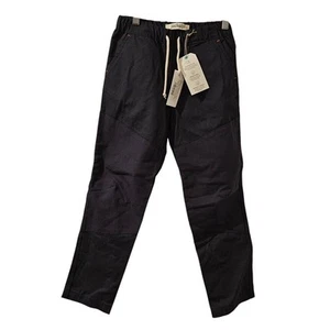 Jackalo Ash Pants Boys Size 8 Organic Cotton Black Reinforced Knees Sustainable - Picture 1 of 7