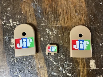 Paquete Placa Trasera, Magbase x2 Glock 43X Base de Cargador "JIF" Foto 1 de 4