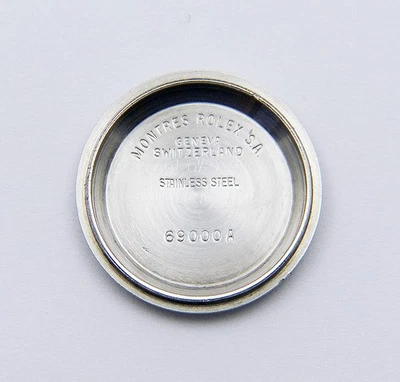 Genuine Rolex Ladies Datejust 69173 Stainless Steel Case Back Caseback 69000A - Image 1 of 4